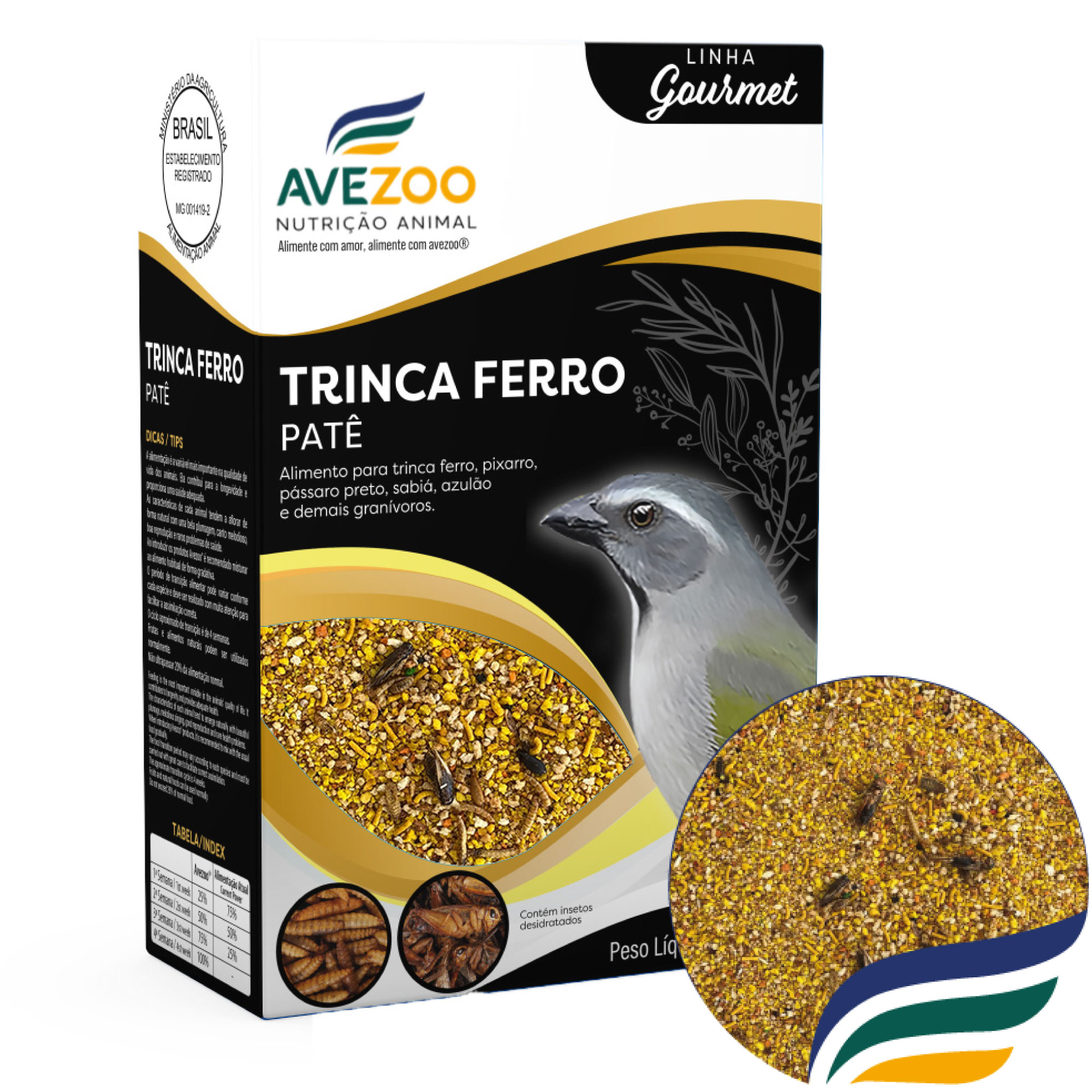 trinca ferro pate 400g