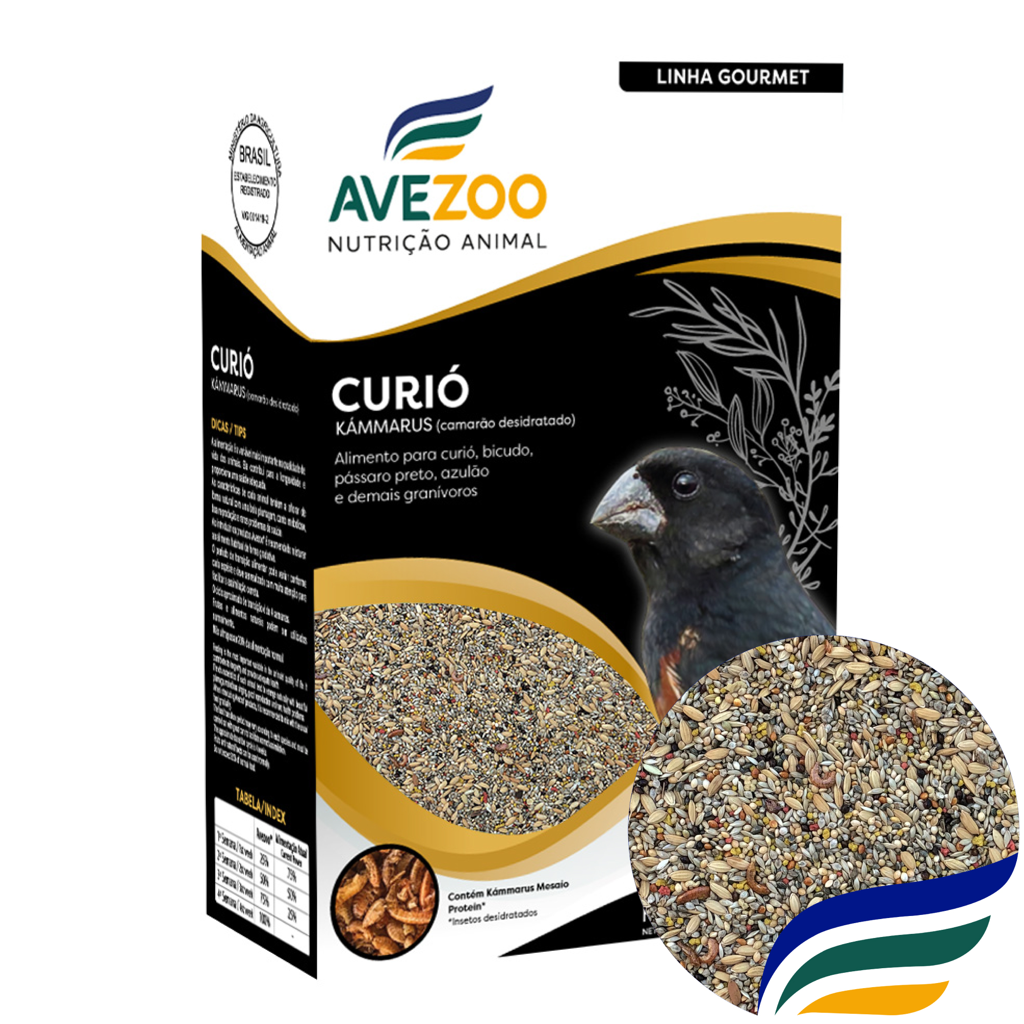 curio kammarus 400g