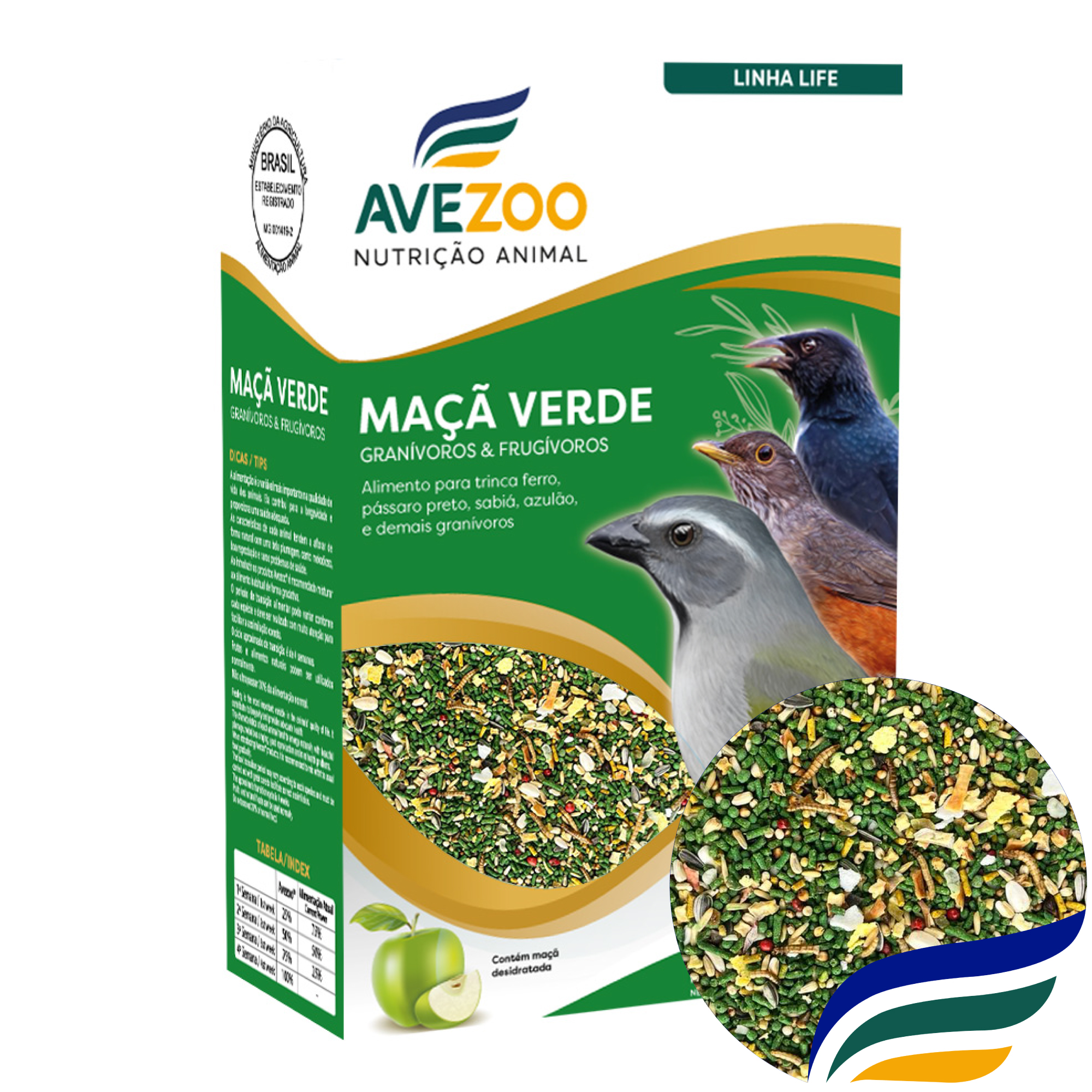 maca verde 400g