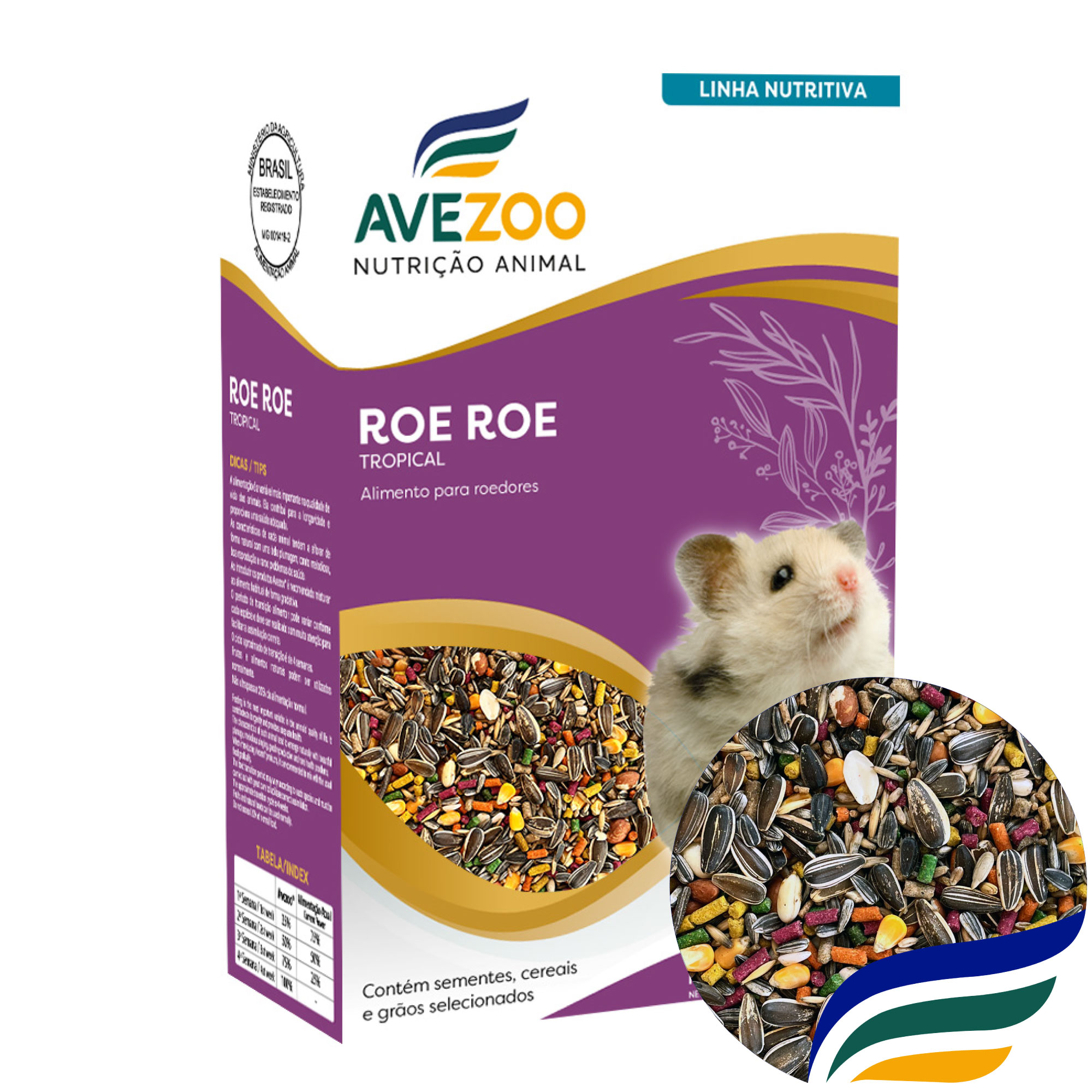 roe roe tropical 400g