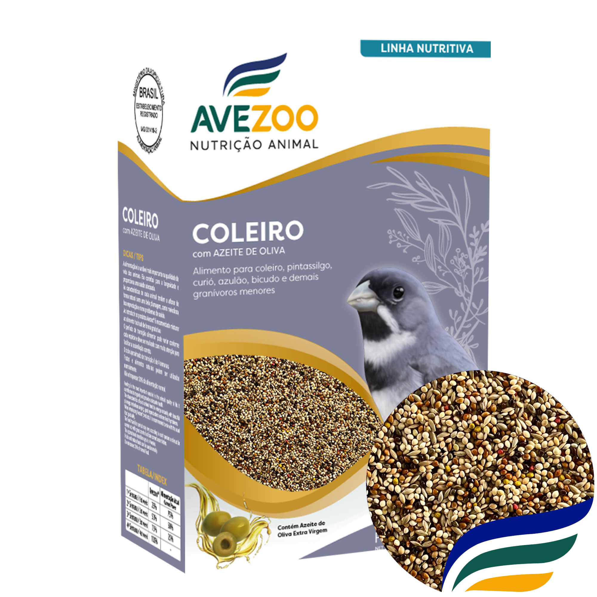 coleiro azeite de oliva 400g